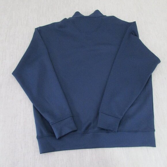 Oxford Navy blue quarter zip, Size Medium - Picture 5 of 6